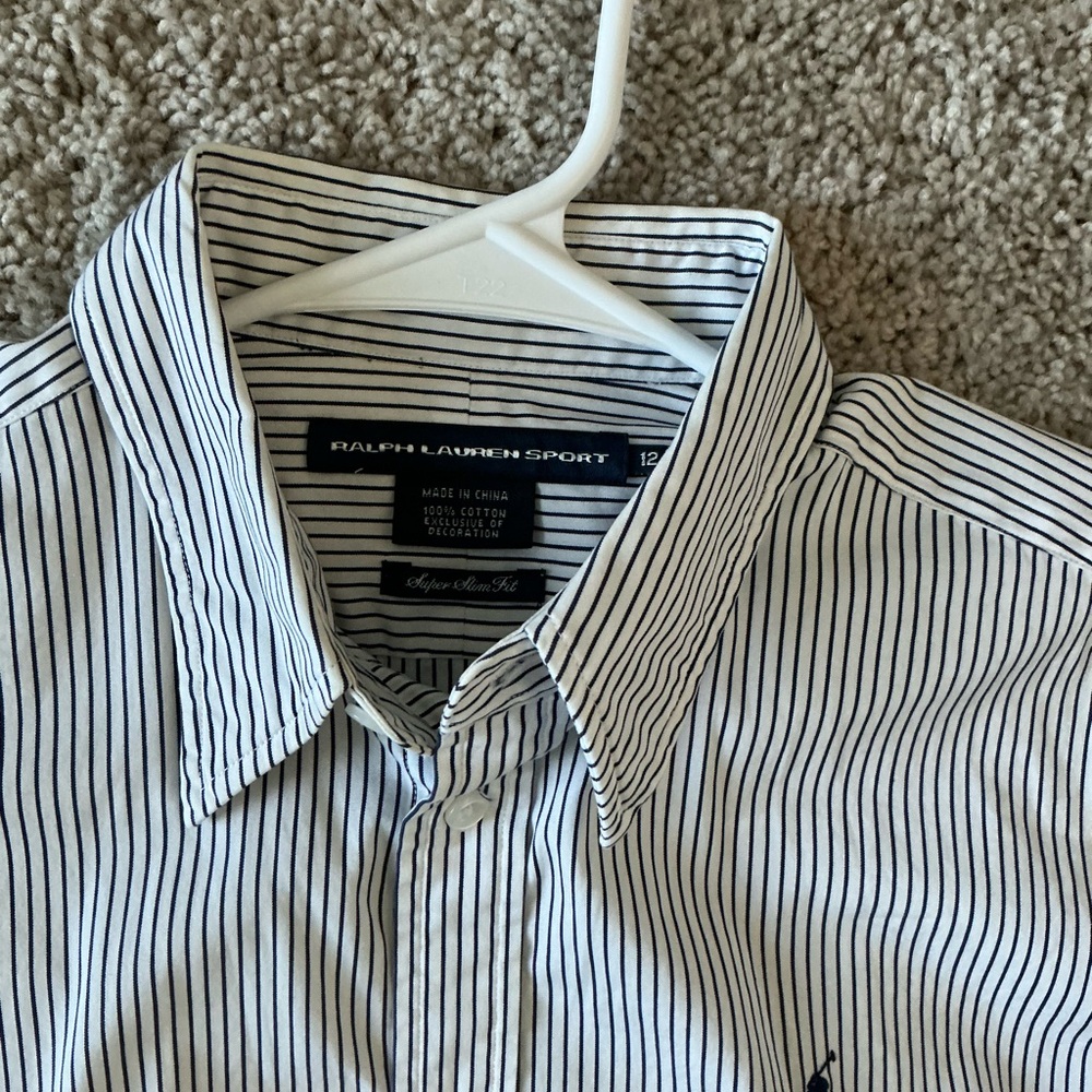 Ralph Lauren women’s  White and Blue